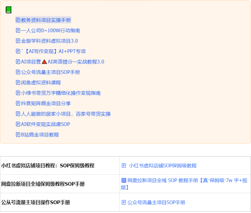 搞钱资料库-免费